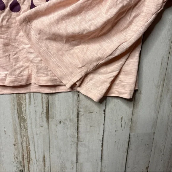 Old Navy Size 3X Light Pink FORCE OF NATURE Graphic Short Sleeve Womens Top - Picture 8 of 14